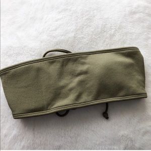 zaful bandeau bikini top